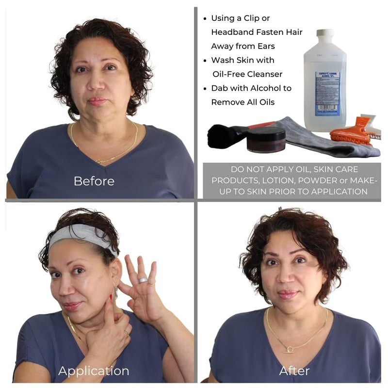 Bring It Up Instant Neck Lift Tape 30 Day Supply, Transparent Neck Lifting Anti Wrinkle Stickers - Tones Sagging Necklines Instantly - Made in USA - Image 3